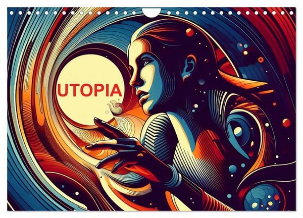 Utopia (Wandkalender 2026 DIN A4 quer), CALVENDO Monatskalender