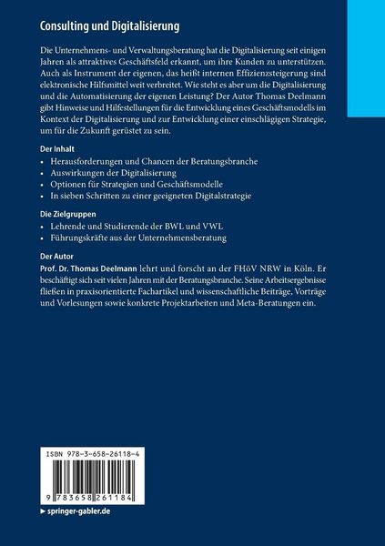 Produktbild: Consulting und Digitalisierung