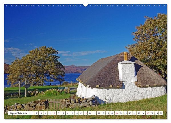 Produktbild: Schottland - Der Norden Gro&szlig;britanniens (Wandkalender 2026 DIN A2 quer), CALVENDO Monatskalender