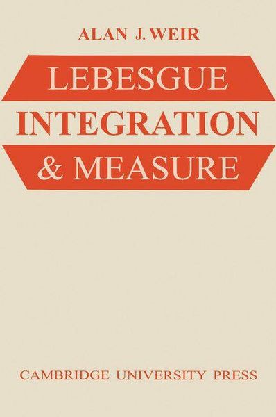 Produktbild: Lebesgue Integration and Measure