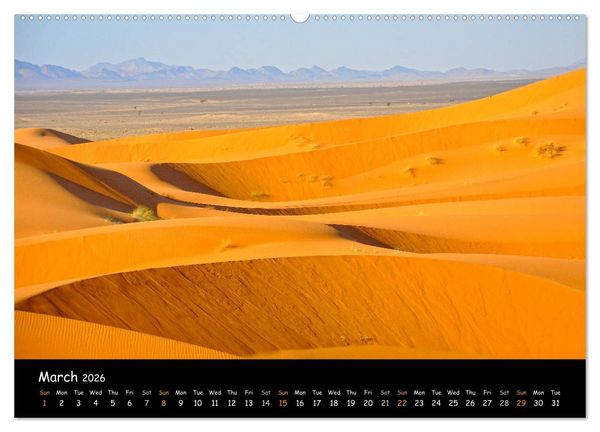Produktbild: Impressions of Morocco 2026 (High Quality Premium Wall Calendar 2026 DIN A2 landscape),CALVENDO 12 Month Wall Calendar