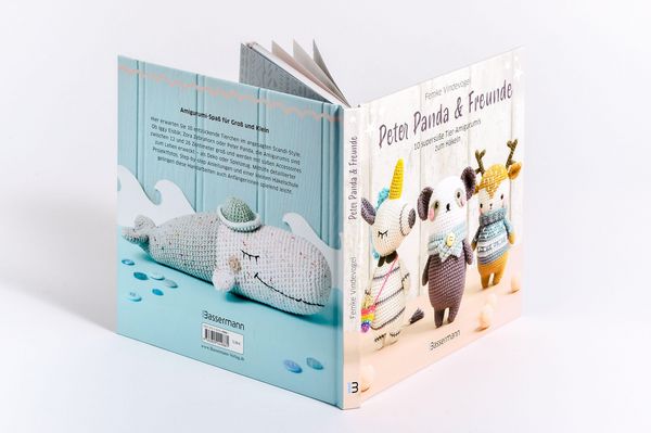 Produktbild: Peter Panda & Freunde. 10 supers&uuml;&szlig;e Tier-Amigurumis zum H&auml;keln