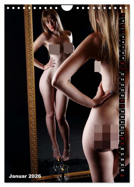 Produktbild: Beauty Akt 2026 (Wandkalender 2026 DIN A4 hoch), CALVENDO Monatskalender