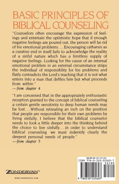 Produktbild: The Basic Principles of Biblical Counseling