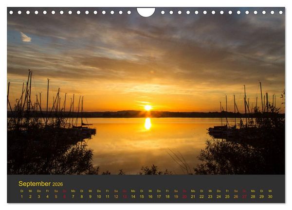 Produktbild: Morgend&auml;mmerung (Wandkalender 2026 DIN A4 quer), CALVENDO Monatskalender