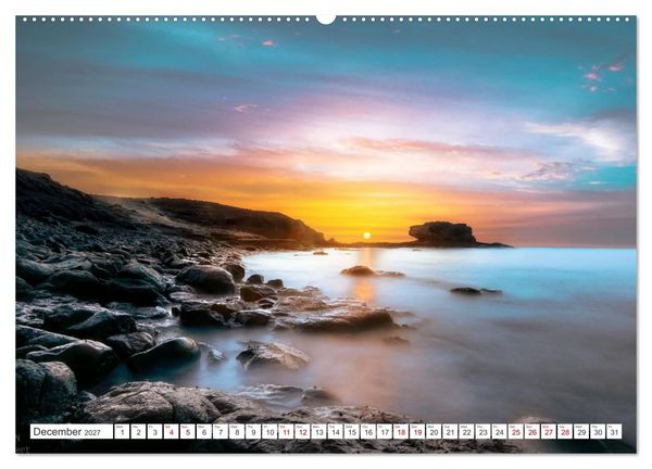 Produktbild: Beaches of the world (Wall Calendar 2027 DIN A2 landscape), CALVENDO 12 Month Wall Calendar