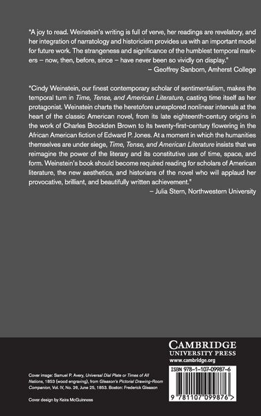 Produktbild: Time, Tense, and American Literature