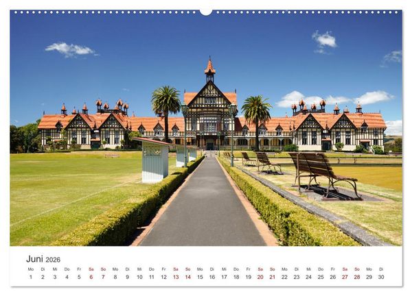 Produktbild: Neuseeland Trauminsel im S&uuml;dpazifik (hochwertiger Premium Wandkalender 2026 DIN A2 quer), Kunstdruck in Hochglanz