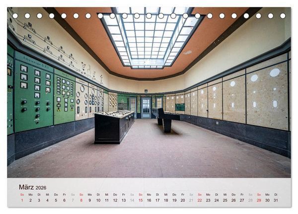 Produktbild: Lost Places - verlassen und vergessen (Tischkalender 2026 DIN A5 quer), CALVENDO Monatskalender