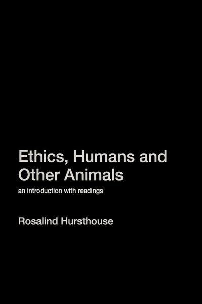 Produktbild: Ethics, Humans and Other Animals