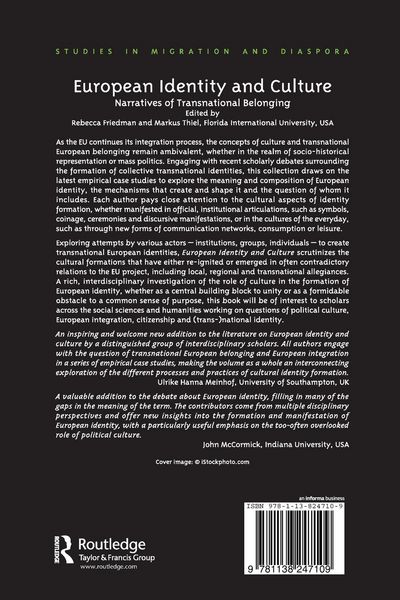 Produktbild: European Identity and Culture