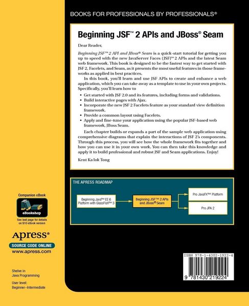 Produktbild: Beginning JSF&trade; 2 APIs and JBoss&reg; Seam