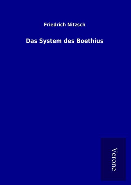 Produktbild: Das System des Boethius