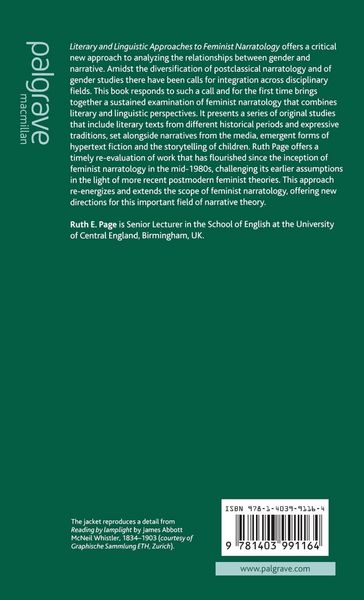 Produktbild: Literary and Linguistic Approaches to Feminist Narratology
