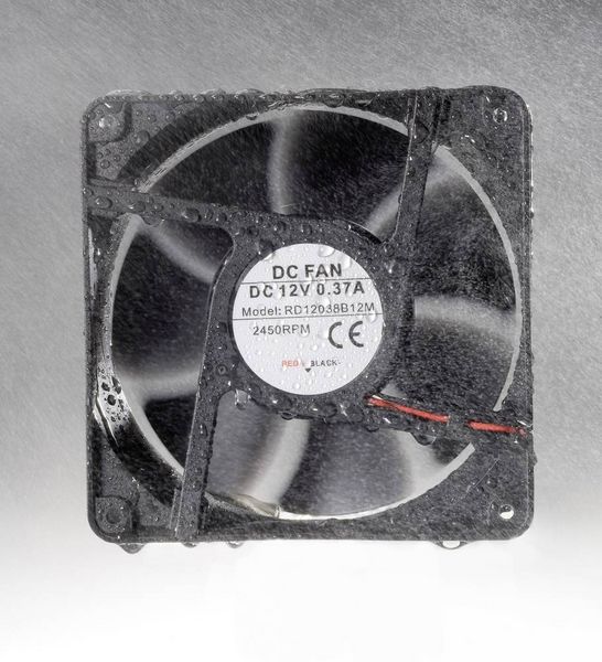 Produktbild: TRU Components RD12038B12L Axiall&uuml;fter 12 V/DC 142 m&sup3;/h (L x B x H) 120 x 120 x 38mm