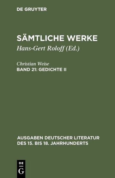 Produktbild: Gedichte II