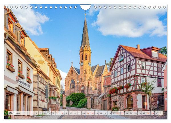 Produktbild: Miltenberg Impressionen (Wandkalender 2026 DIN A4 quer), CALVENDO Monatskalender