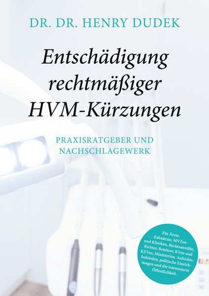 Produktbild: Entsch&auml;digung rechtm&auml;&szlig;iger HVM-K&uuml;rzungen
