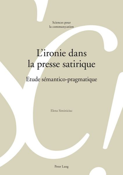 Produktbild: L&rsquo;ironie dans la presse satirique