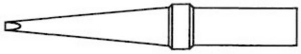 Produktbild: Weller 4ETKL-1 L&ouml;tspitze Langform Spitzen-Gr&ouml;&szlig;e 1.2mm Spitzen-L&auml;nge 44mm Inhalt 1St.