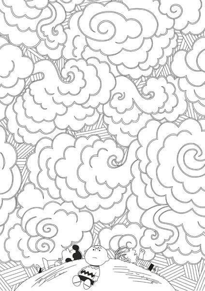Produktbild: Peanuts: Malblock - Gl&uuml;cksmomente mit den Peanuts