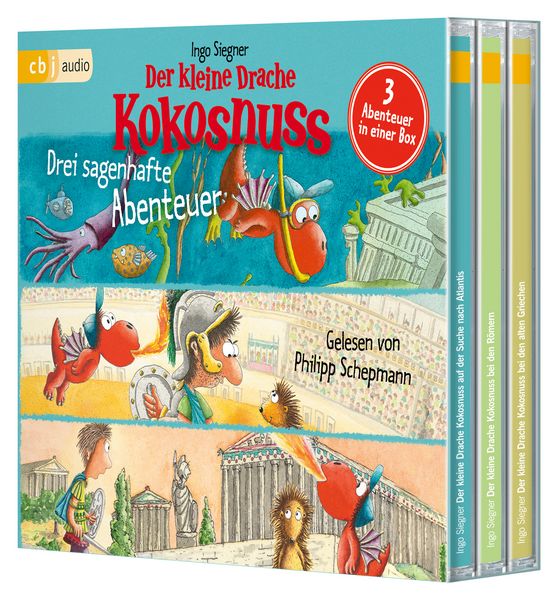 Produktbild: Der kleine Drache Kokosnuss &ndash; Drei sagenhafte Abenteuer