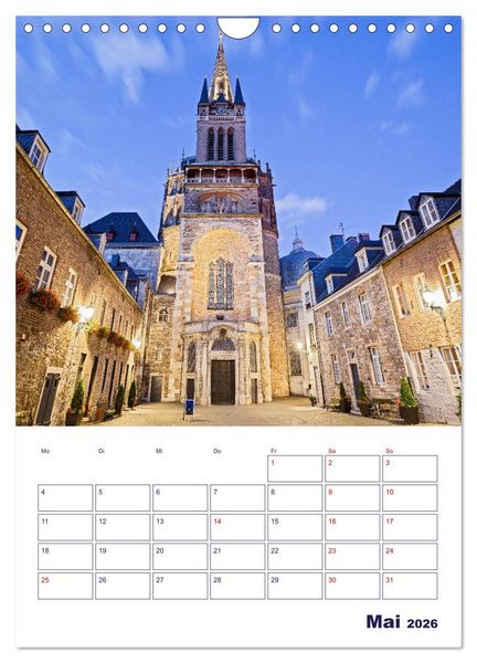 Produktbild: Zauberhaftes Aachen (Wandkalender 2026 DIN A4 hoch), CALVENDO Monatskalender
