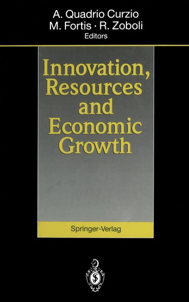 Produktbild: Innovation, Resources and Economic Growth