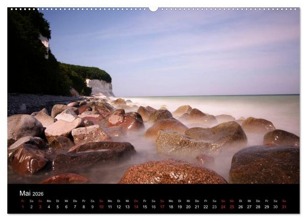 Produktbild: Traumhafte Ostseek&uuml;ste (Wandkalender 2026 DIN A2 quer), CALVENDO Monatskalender
