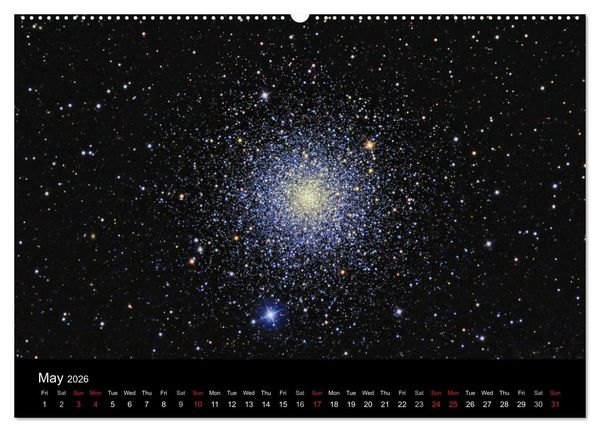 Produktbild: Deepsky (High Quality Premium Wall Calendar 2026 DIN A2 landscape),CALVENDO 12 Month Wall Calendar