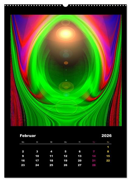 Produktbild: Licht-Portale (Wandkalender 2026 DIN A2 hoch), CALVENDO Monatskalender
