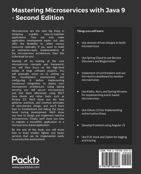 Produktbild: Mastering Microservices with Java 9