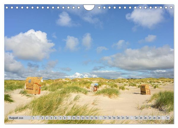Produktbild: Wundersch&ouml;nes Amrum (Wandkalender 2026 DIN A4 quer), CALVENDO Monatskalender
