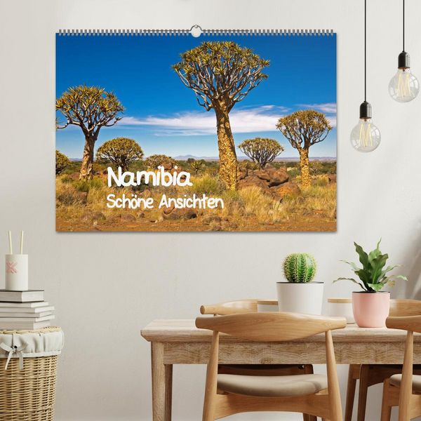 Produktbild: Namibia - Sch&ouml;ne Ansichten (Wandkalender 2026 DIN A2 quer), CALVENDO Monatskalender