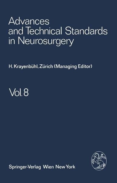 Produktbild: Advances and Technical Standards in Neurosurgery