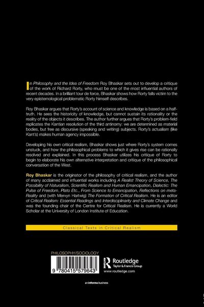 Produktbild: Philosophy and the Idea of Freedom