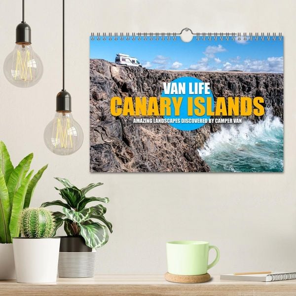Produktbild: CANARY ISLANDS by CAMPER VAN (Wall Calendar 2026 DIN A4 landscape), CALVENDO 12 Month Wall Calendar