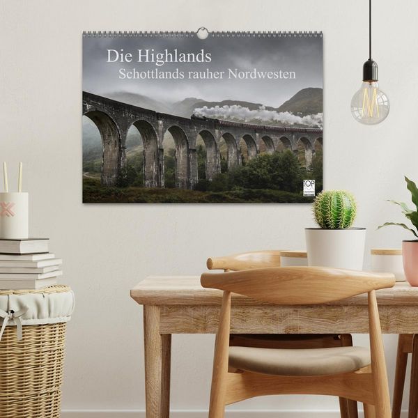 Produktbild: Die Highlands - Schottlands rauher Nordwesten (Wandkalender 2026 DIN A3 quer), CALVENDO Monatskalender