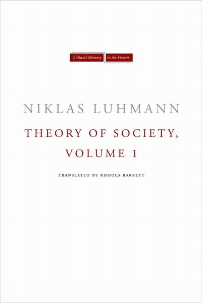 Produktbild: Theory of Society, Volume 1
