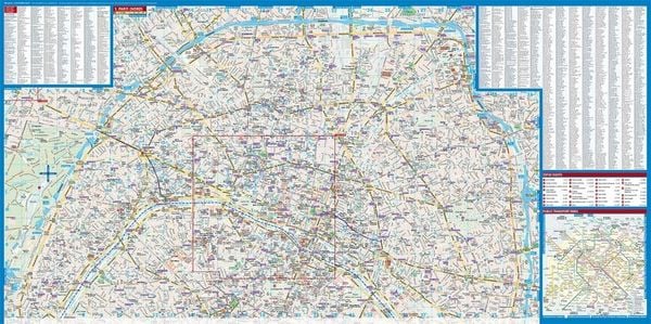 Produktbild: Paris, Borch Map