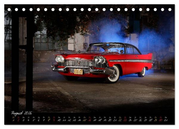 Produktbild: John Carpenter&acute;s Christine (Tischkalender 2026 DIN A5 quer), CALVENDO Monatskalender