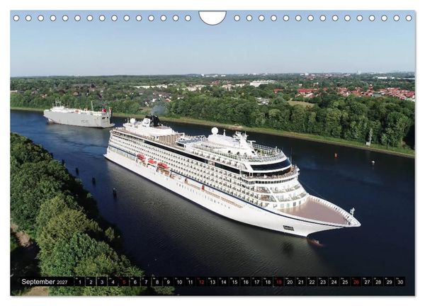 Produktbild: 100 Meter &uuml;ber Grund - Am Nord-Ostsee-Kanal (Wandkalender 2027 DIN A4 quer), CALVENDO Monatskalender