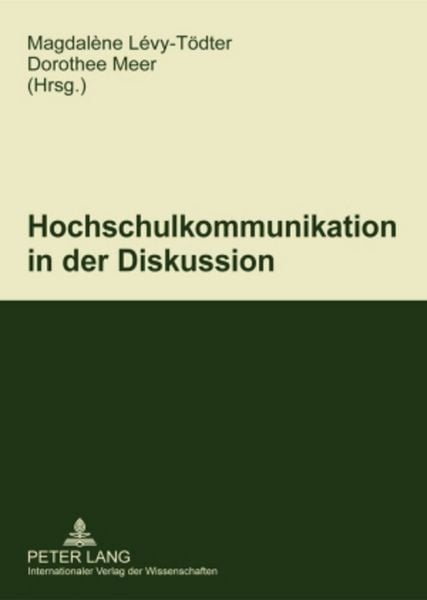 Produktbild: Hochschulkommunikation in der Diskussion