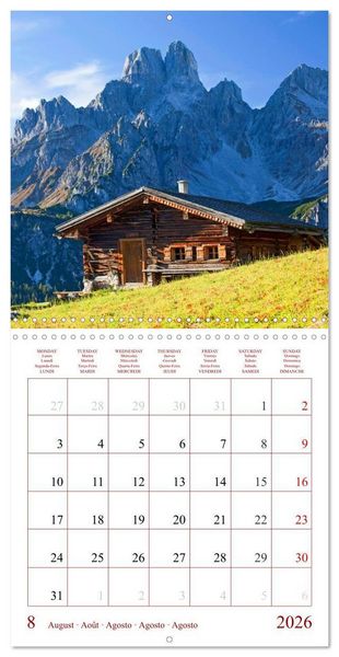 Produktbild: Kramer, C: Seasons of the Salzburg Valley (Wall Calendar 202