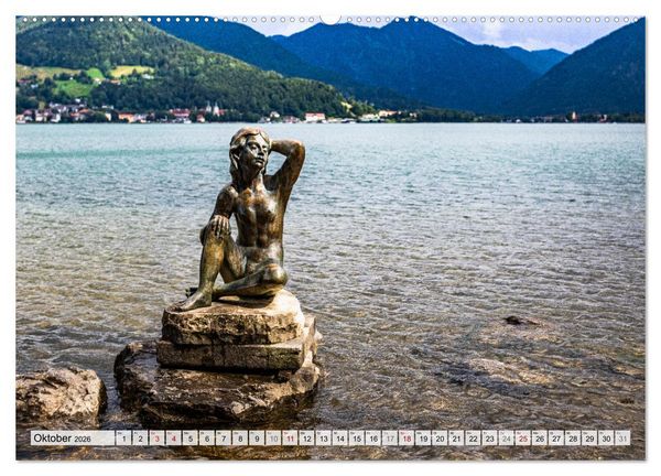 Produktbild: Magischer Tegernsee (Wandkalender 2026 DIN A2 quer), CALVENDO Monatskalender