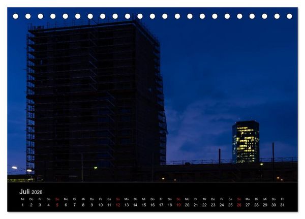 Produktbild: Baustellen (Tischkalender 2026 DIN A5 quer), CALVENDO Monatskalender