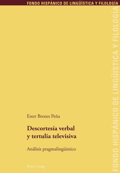 Produktbild: Descortes&iacute;a verbal y tertulia televisiva
