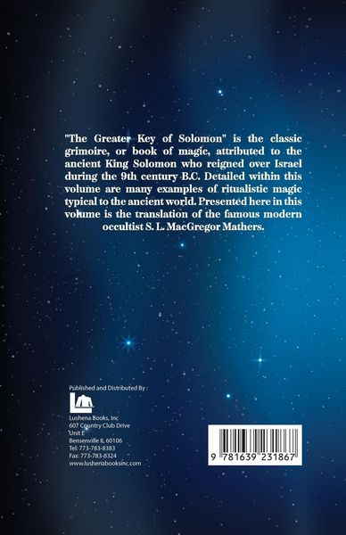Produktbild: The Greater Key Of Solomon
