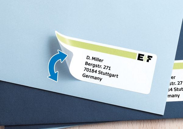 Produktbild: HERMA Adressetiketten repositionierbar wei&szlig; 96x50,8mm 25 Blatt 250 St&uuml;ck