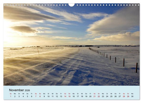 Produktbild: Lichtstimmungen des Nordens (Wandkalender 2026 DIN A3 quer), CALVENDO Monatskalender